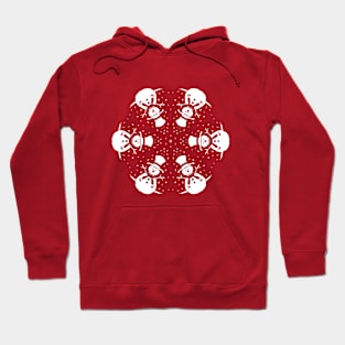 Snowman Snowflake Hoodie